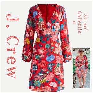 SALE Best seller J. Crew Summer Collection Mini Floral Dress (10)